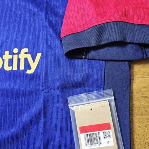 2025 NIKE AUTHENTIC FC BARCELONA #19 LAMINE YAMAL MATCH JERSEY DRI-FIT ADV - Picture 3 of 10